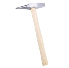 10.6 OZ Forged Steel Welding Hammer, 11.8 Inch Two Head with Wooden small