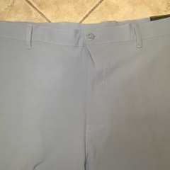 Callaway Stretch Shorts Flex Fabric Opti-Dri Mens 44B Chambray Blue Heather NWT