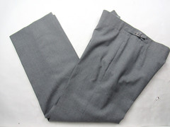Vtg 60s 70s Cotroneo Costume Hollywood Movie Prop Bespoke Wool Pants 35 x 30.75