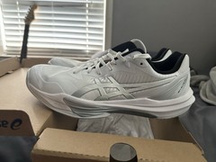 ASICS Sky Elite FF 3 Men’s White/Black Low Top Lace-Up Athletic Volleyball Shoes