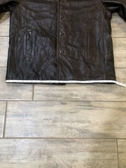 Vtg Men’s XXL M. Julian By Wilson’s Leather Car Coat