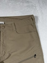 The North Face Pants Nylon Poly Hiking Outdoor Mens 34 X 29 Beige Khaki