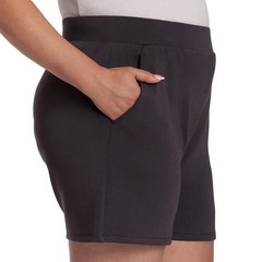 LazyPants Women’s Luxe Short Slanted Side Pockets 4-Way Stretch Dark Gray XL NEW