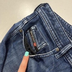 mens diesel jeans navy denim 31