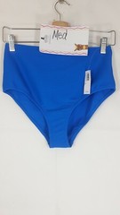 Old Navy Women’s Varies Sizes Blue High Waist Textured Swimsuit Bottoms