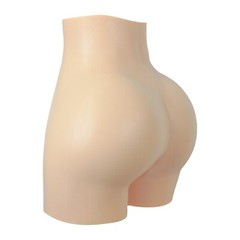 Crossdresser Realistic Silicone Panty Plump Hip Open-Crotch Pants Butt Shapewear