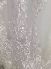 Classic Wedding Dresses Long Sleeve A Line Lace Applique Bridal Gown White Ivory
