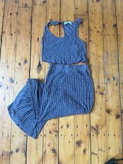Free People Beach Tank and Maxi Skirt Matching Set