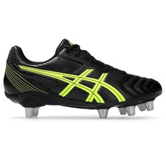 Asics Rugby Cleats Lethal Tackle Black Yellow 1111A263 001 US7H-11H w/Box New