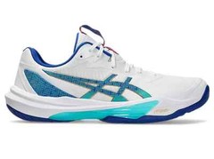 ASICS SKY ELITE FF 3 1051A093 960 White Asics Blue Volleyball Shoes