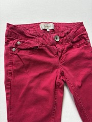 Rewind Skinny Jeans Juniors 3 Red Low Rise