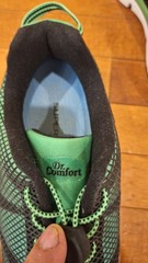 Dr. Comfort Katy Women’s Therapeutic Athletic Shoe: Green/Turquoise Size 10W