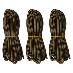 3 pairs 5mm Thick Heavy duty Round Hiking Work Boot Shoe laces Military Strings