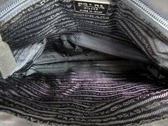 Authentic PRADA Black Nylon Tote Bag Purse #63425
