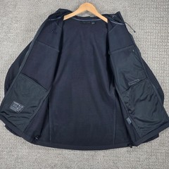 Truewerk S3 Solution Hoodie Mens Large Black Performance Workwear Zip Jacket