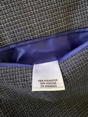 Murano (Dillard’s) Men’s Slim fit Blue/Gray 36 suit with Pants 30×30 (2 piece)