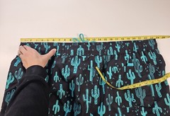 George Swim Trunks Mens 3XL Cactus Black Neon Blue Lined Beach Casual Pockets ^