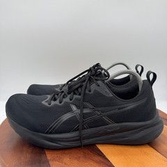 ASICS Gel Pulse 16 Shoes Mens 14 Triple Black Running Athletic Sneakers Trainers