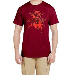 Sepultura Metal Group Men’s T-Shirt (Multiple Variations)