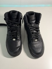 Nike Air Force 1 ’07 High Top Triple Black Men’s Athletic Sneakers 315121-032