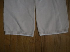 Sincerely Jules Women’s Ivory Knit Sweatpants S Pull-On Straight Leg Elastic