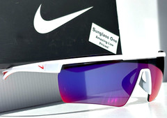 Nike WINDSHIELD ELITE 20 White Team Orange Frame Field Tint Sunglass CW1167 104