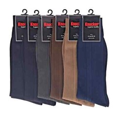 12 pairs Men’s Dress Socks Super Soft Thin Socks Lightweight Comfort Solid