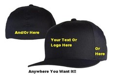 Custom Embroidered Flexfit Hat – Multiple Colors & Styles!!! (Fast Shipping)