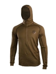 BLACKOVIS NWT 250G HEAVYWEIGHT MERINO 1/4 ZIP HOODIE (Size L) (100% Merino Wool)