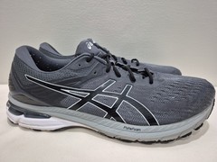 Asics GT-2000 9 Men’s Sz 14 Carrier Grey Black Running Shoes 1011A983