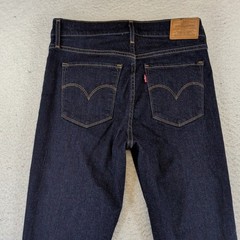 Levis Premium 311 Shaping Skinny Jeans Womens 28×30 Dark Wash Indigo 19626-0401