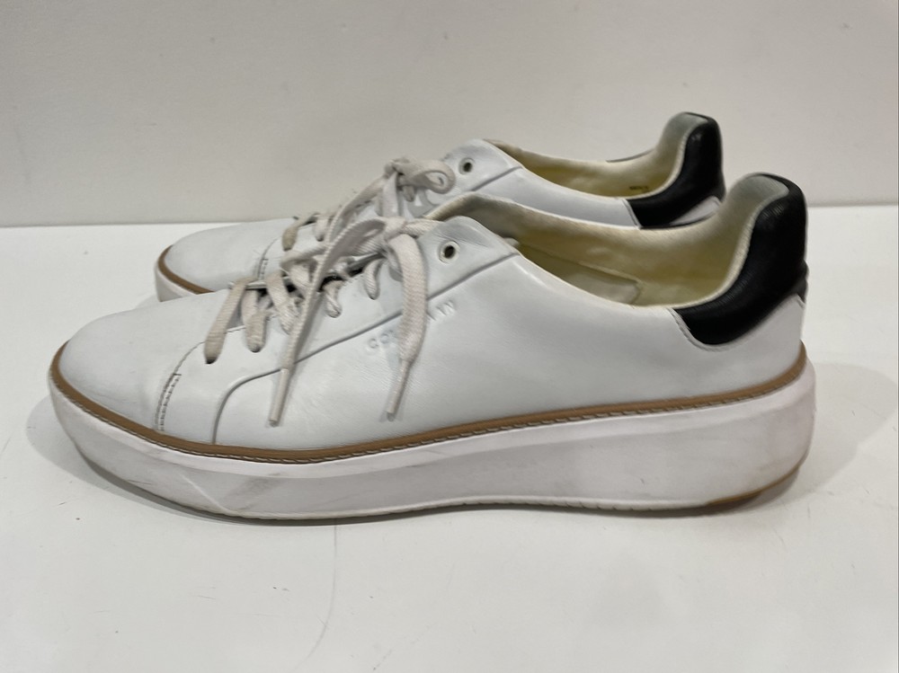 Cole Haan Men’s GrandPrø Topspin Sneaker Style C34226 Size 12M White