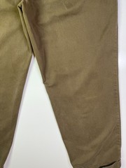 Vintage 90s Chaps Ralph Lauren meas. 35×29.5″ Olive Brown Chino Pants Cuffed