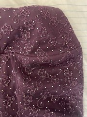 Vtg Y2k Gunne Sax Long Dress Asymmetrical Layered Train Bling Floral Fairy Sz 13