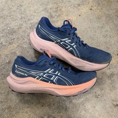 Asics GT-2000 14 Womens 6.5 Running Shoes 1012B843-400 Blue/Fade Shoes *STAINS*