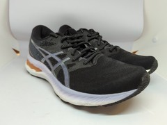 Asics Gel Nimbus 23 Shoes Womens Sz 10 Black Carrier Grey Sneakers Defects