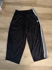 Needles HD Track Pants Black/White, Size M