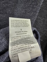 Nautica Regular Fit Pajama Long Sleeve T-Shirt Men’s L Navy Crewneck Pullover