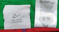 Vintage 80’s 90’s Nike Windbreaker Jacket, Color Block Full Zip XXL