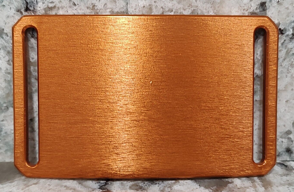GRIP6 BELT BUCKLE – FOXTAIL ORANGE – 1.5 INCH WIDE