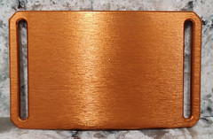GRIP6 BELT BUCKLE – FOXTAIL ORANGE – 1.5 INCH WIDE