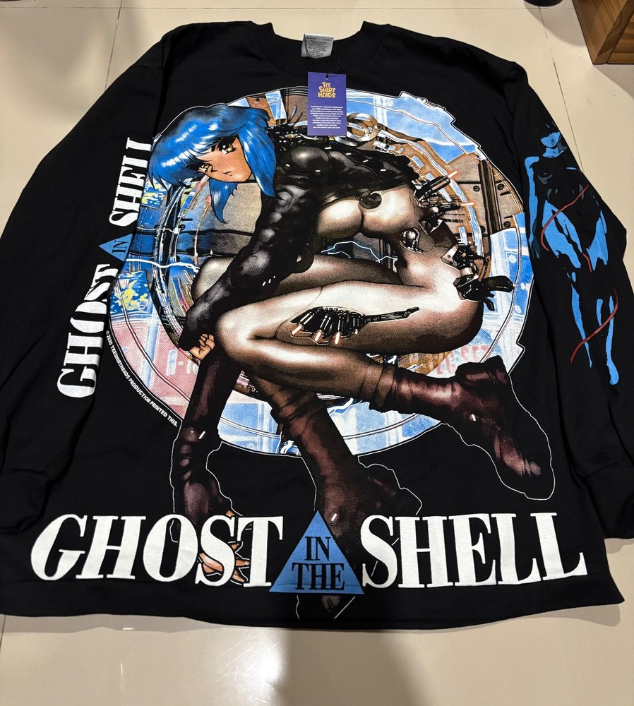 Ghost In The Shell Anime Long Sleeve Shirt