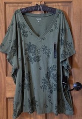 TORRID TEE SHIRT COTTON SHORT SLEEVE TOP T SHIRT 5 5X 5XL 28 NEW