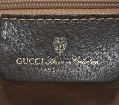 Vintage Gucci Sherry Monogram Boston Bag