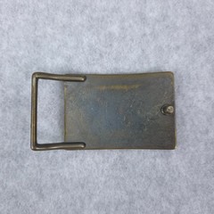 Vintage Levis Belt Buckle Made in USA Two Horse Pull Logo Metal Fits 1.5 Inch