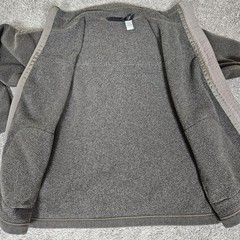 Vtg Patagonia Synchilla Jacket Womens Medium Gray Full Zip Gorpcore Made In USA