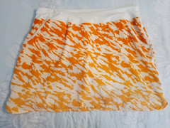 Nike Skort size Large Pickleball Golf Tennis orange EUC