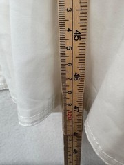 J.Crew Fitted-waist shirt-dress in cotton poplin white old money 90s Y2K sz 6