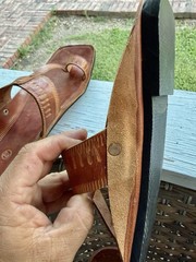 Sri Lanka Handmade Kolhapuri Men’s Sandals – US Size 11