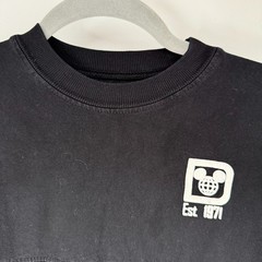 Spirit Jersey X Disney Parks Shirt Youth XS Black Est 1971 Pullover Long Sleeves